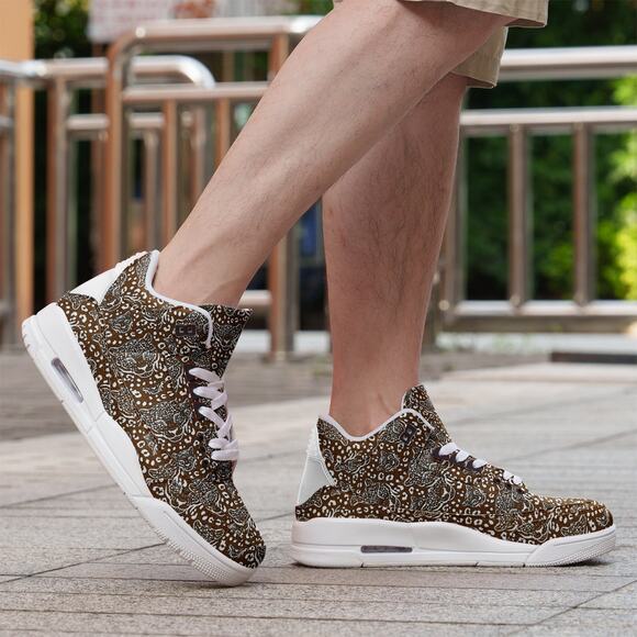 Fullbreedcustom Unisex Non Slip Sneakers Lace Up Fashion Shoes - Picture 7 of 7